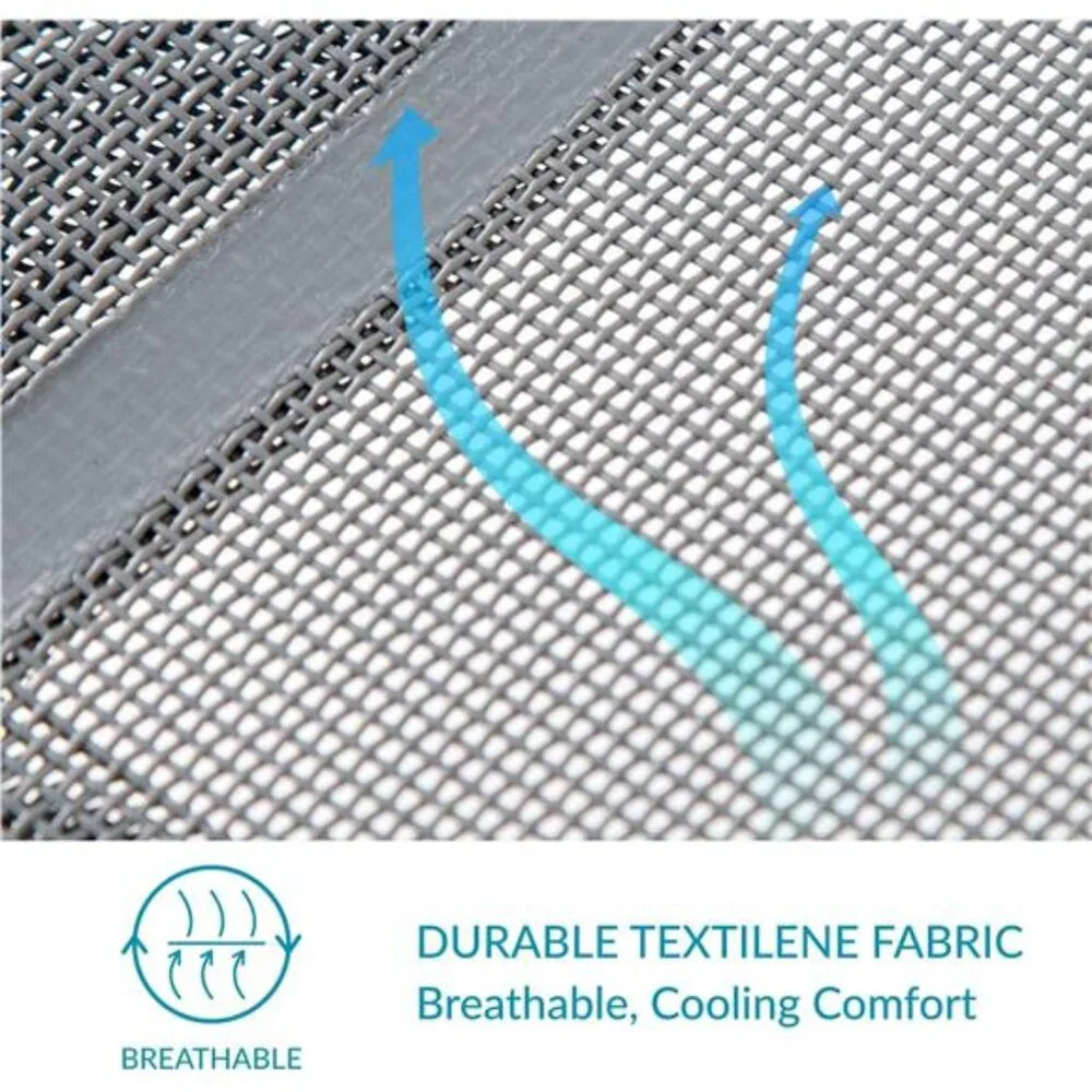 Medium Elevated Cooling Outdoor Dog Bed - Raised Cots for Medium Dogs, Portable